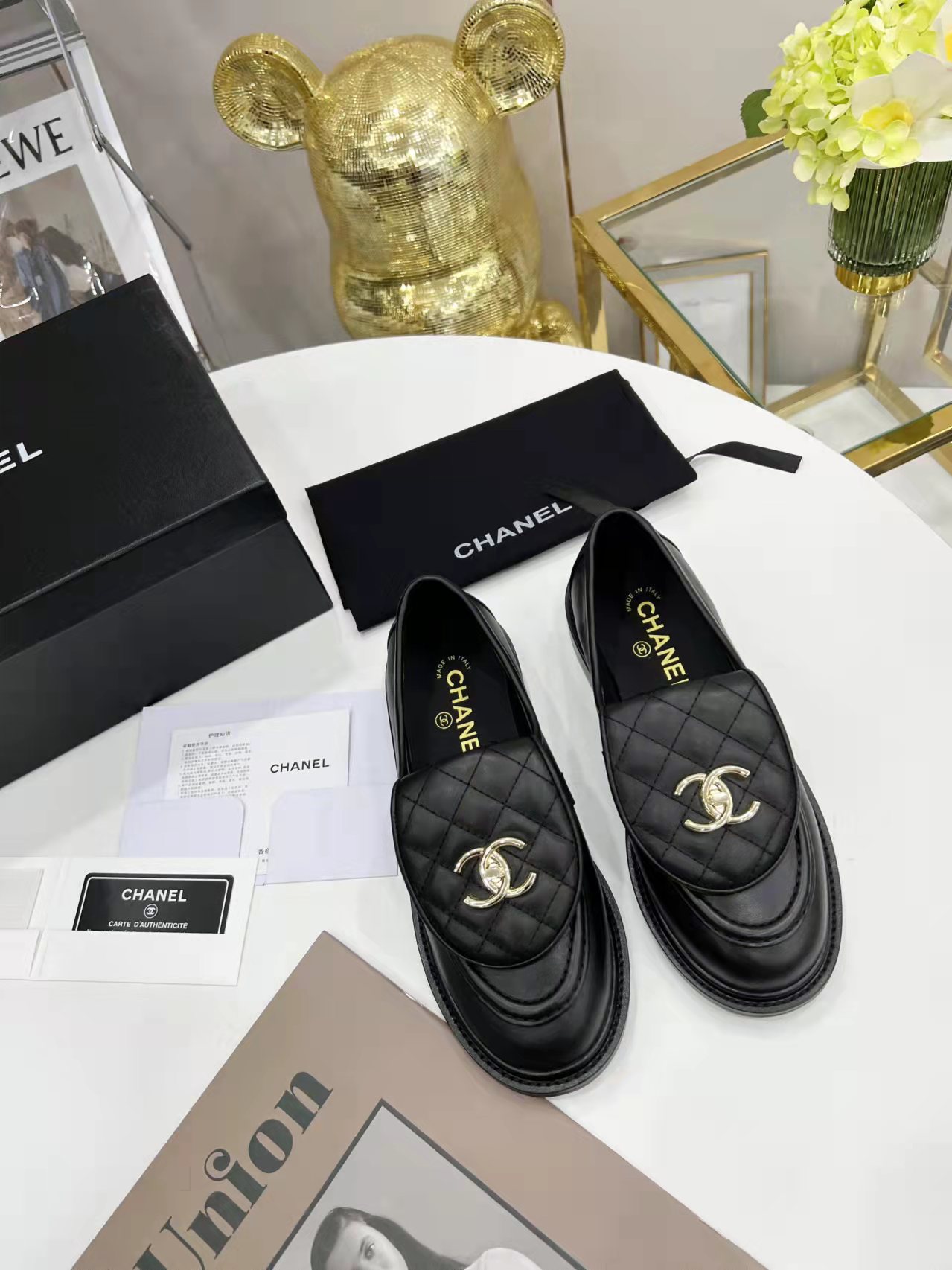 chanel shoes real leather eur 35-41 size