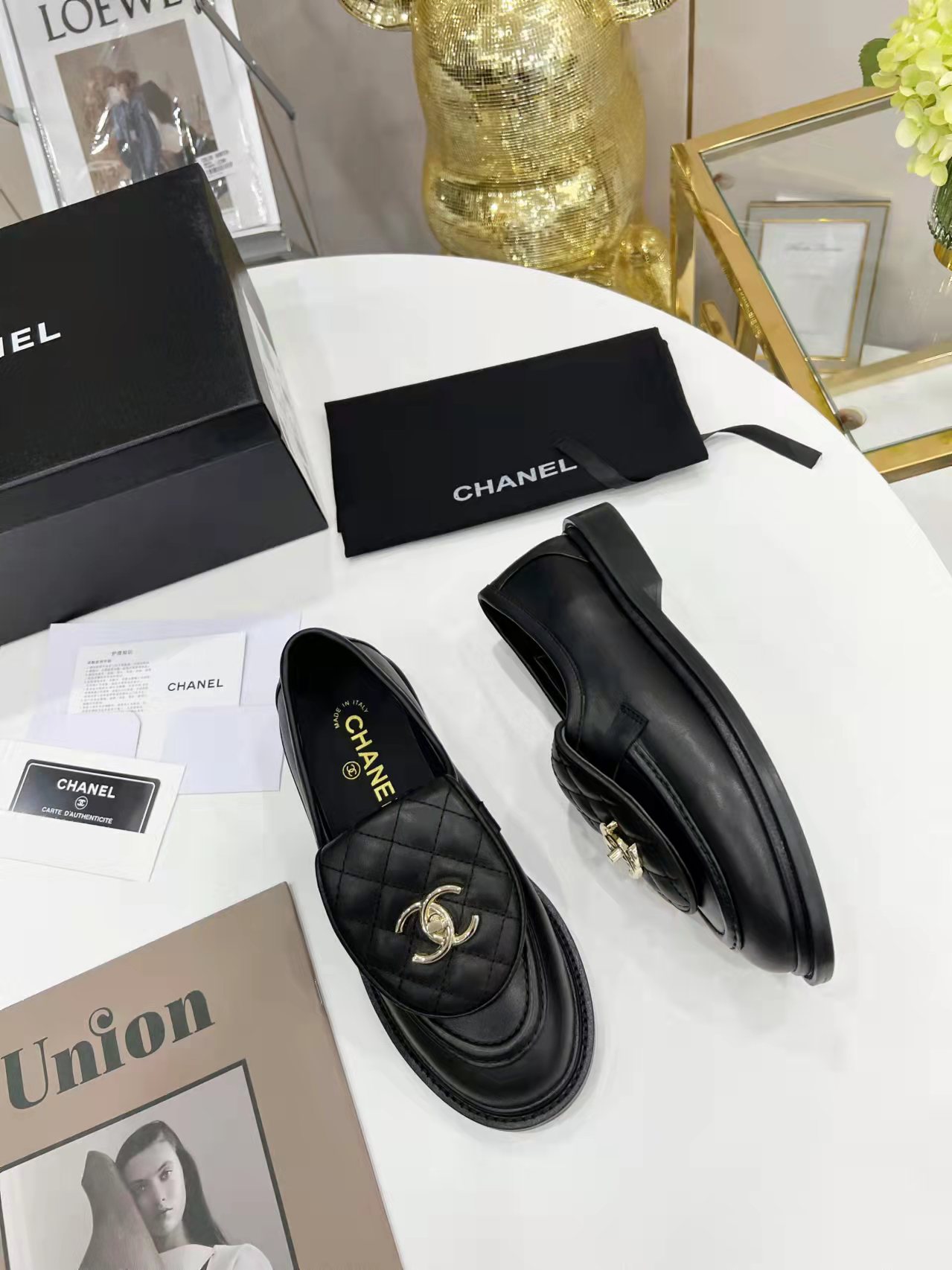 chanel shoes real leather eur 35-41 size