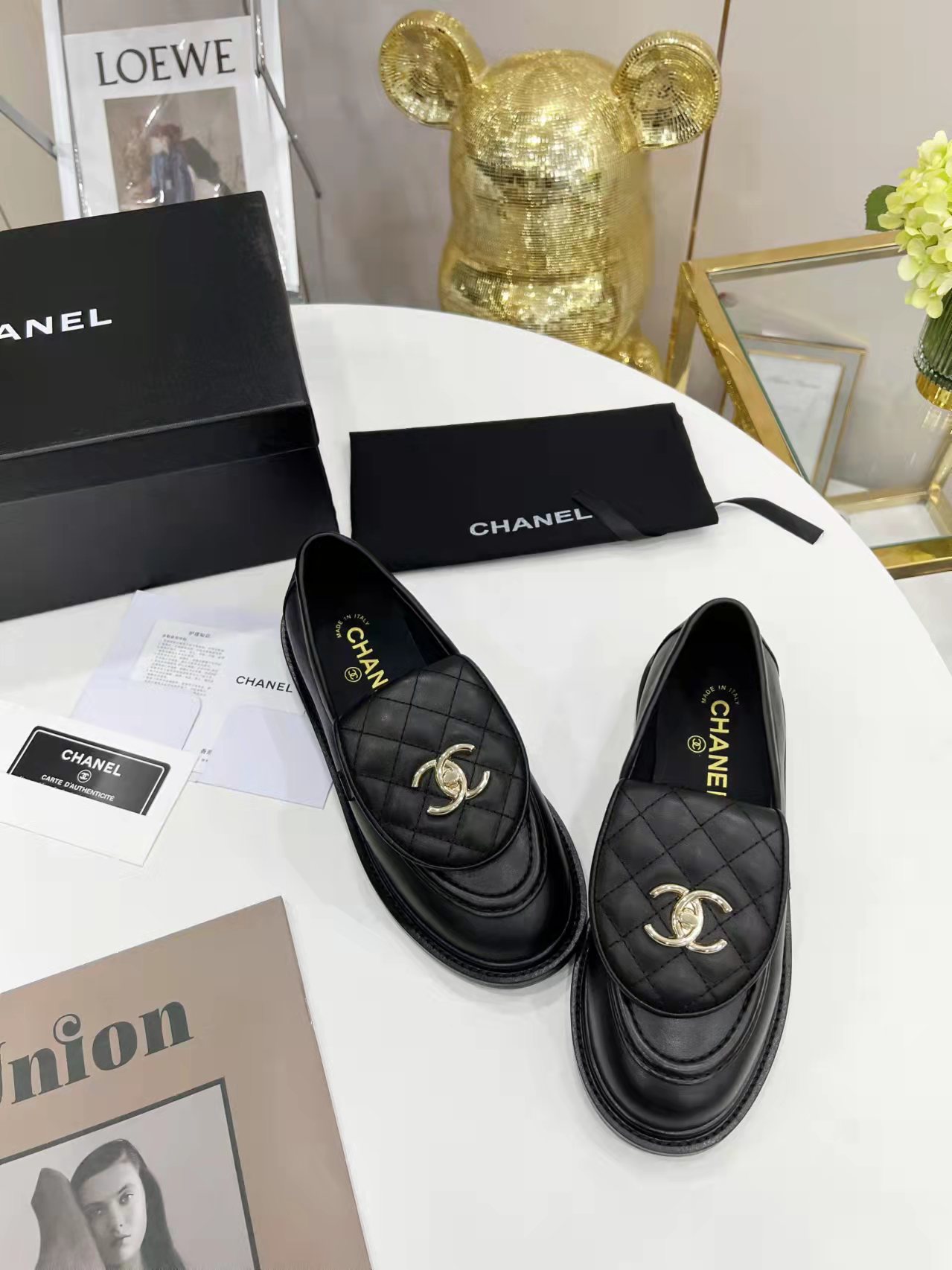 chanel shoes real leather eur 35-41 size