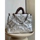 ONTHEGO Large Handbag M21053 Silver 41x34x19cm