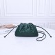 Rain Tree Green The pouch cloud bag Size: 23 * 13 * 8CM