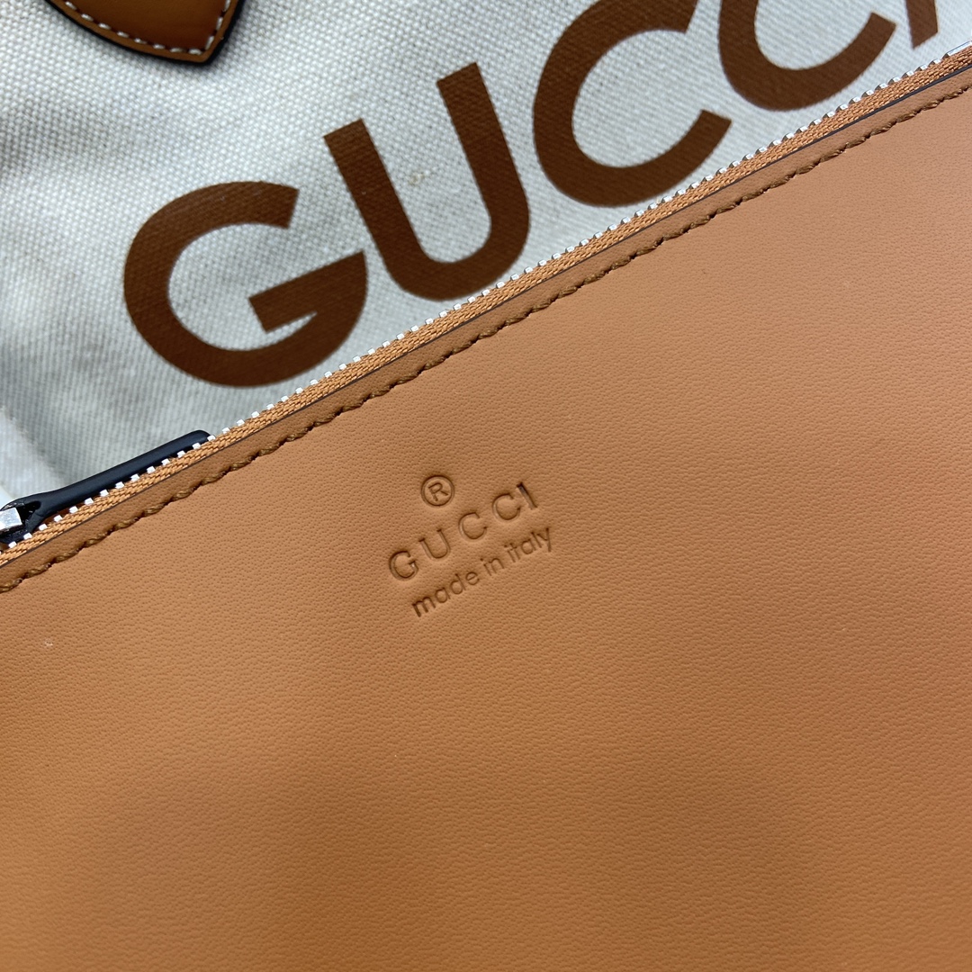 GG [New] decorated with Gucci print mini tote bag  8 (W) x 19.5 (H) x 12 cm (D)