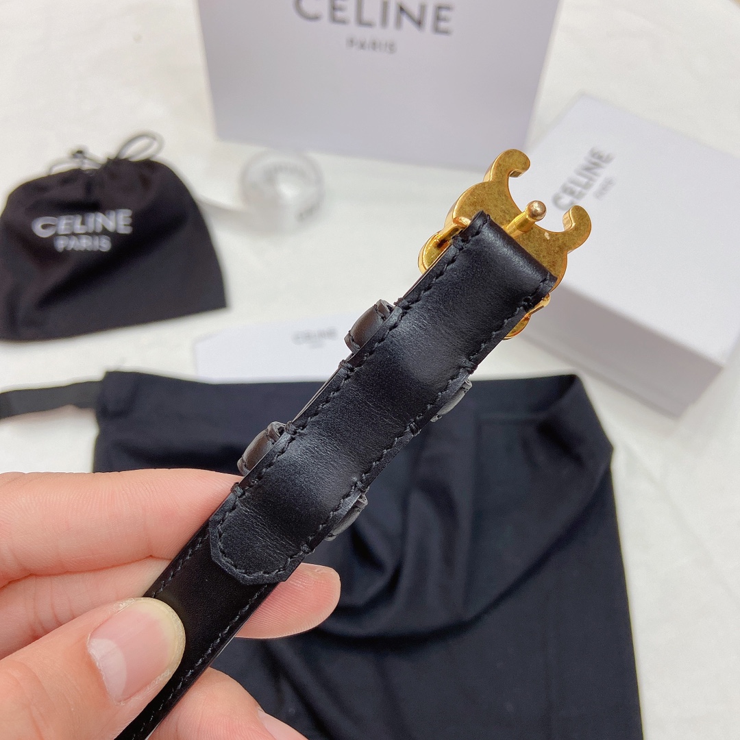 Celine Arc de Triomphe belt 1.8cm width