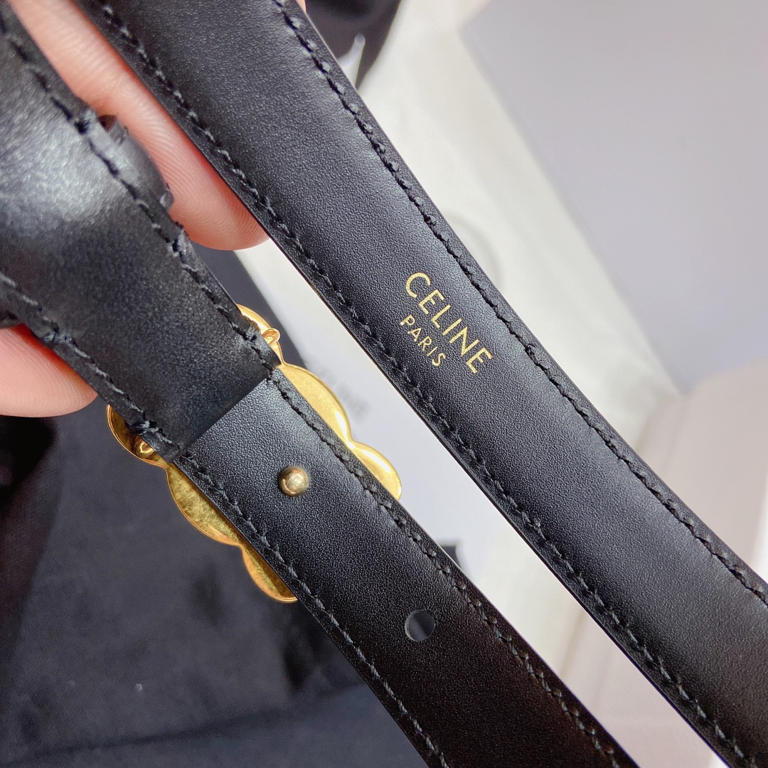 Celine Arc de Triomphe belt 1.8cm width