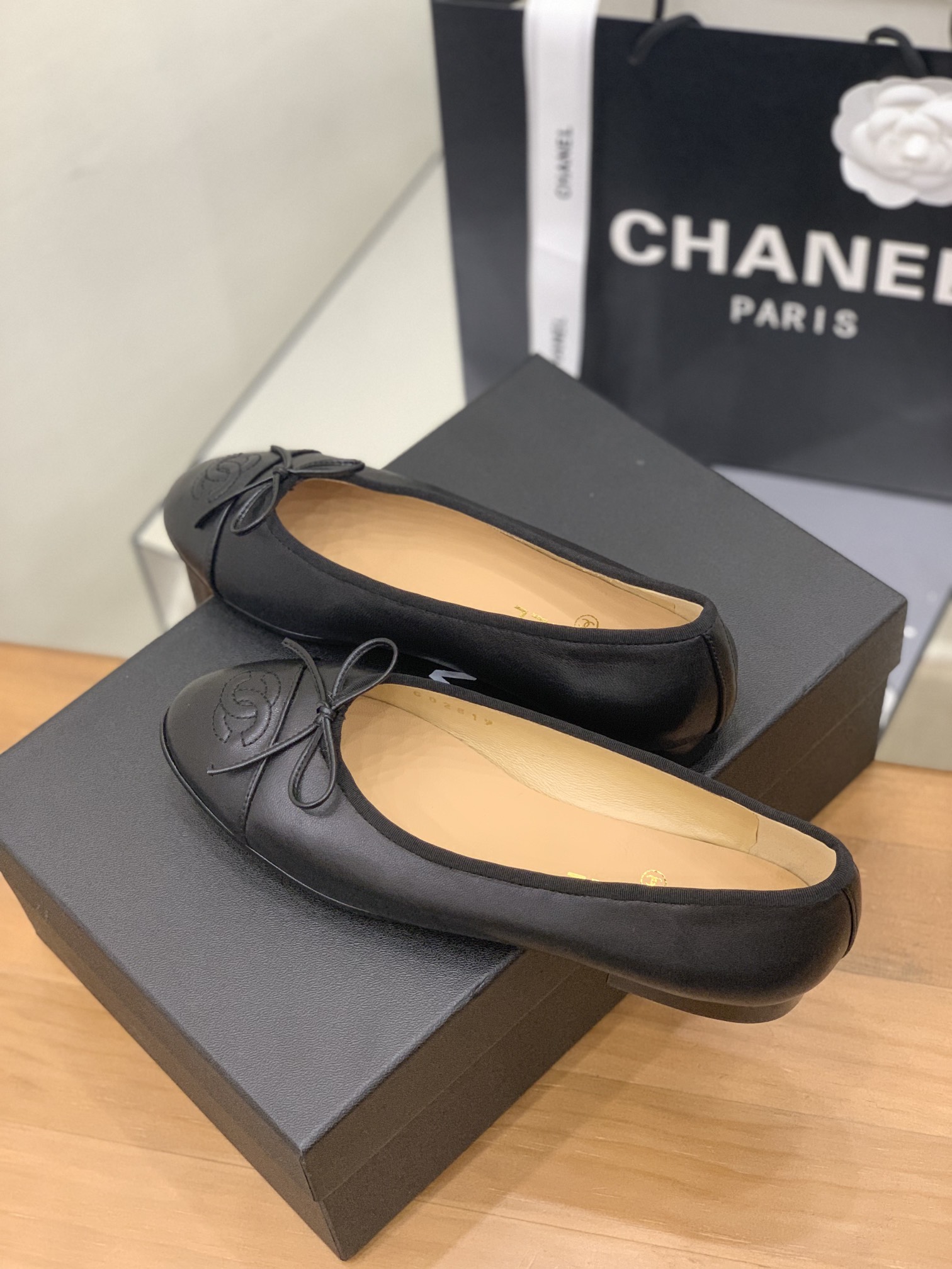 The Chanel ballerinas shoes